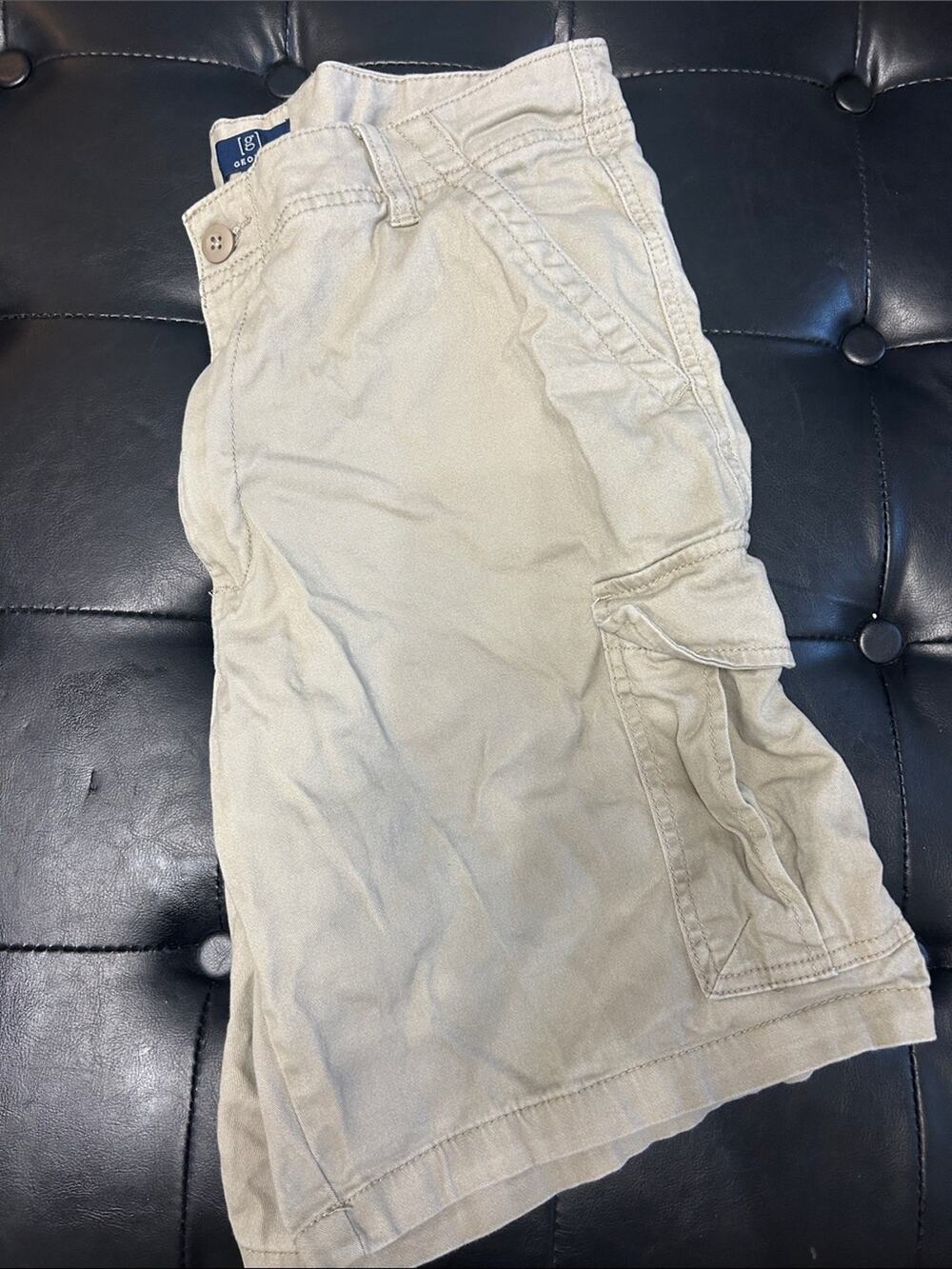 George Men's Cargo Shorts in Light Tan